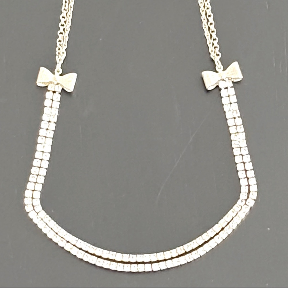 Betsey Johnson Rhinestone Necklace